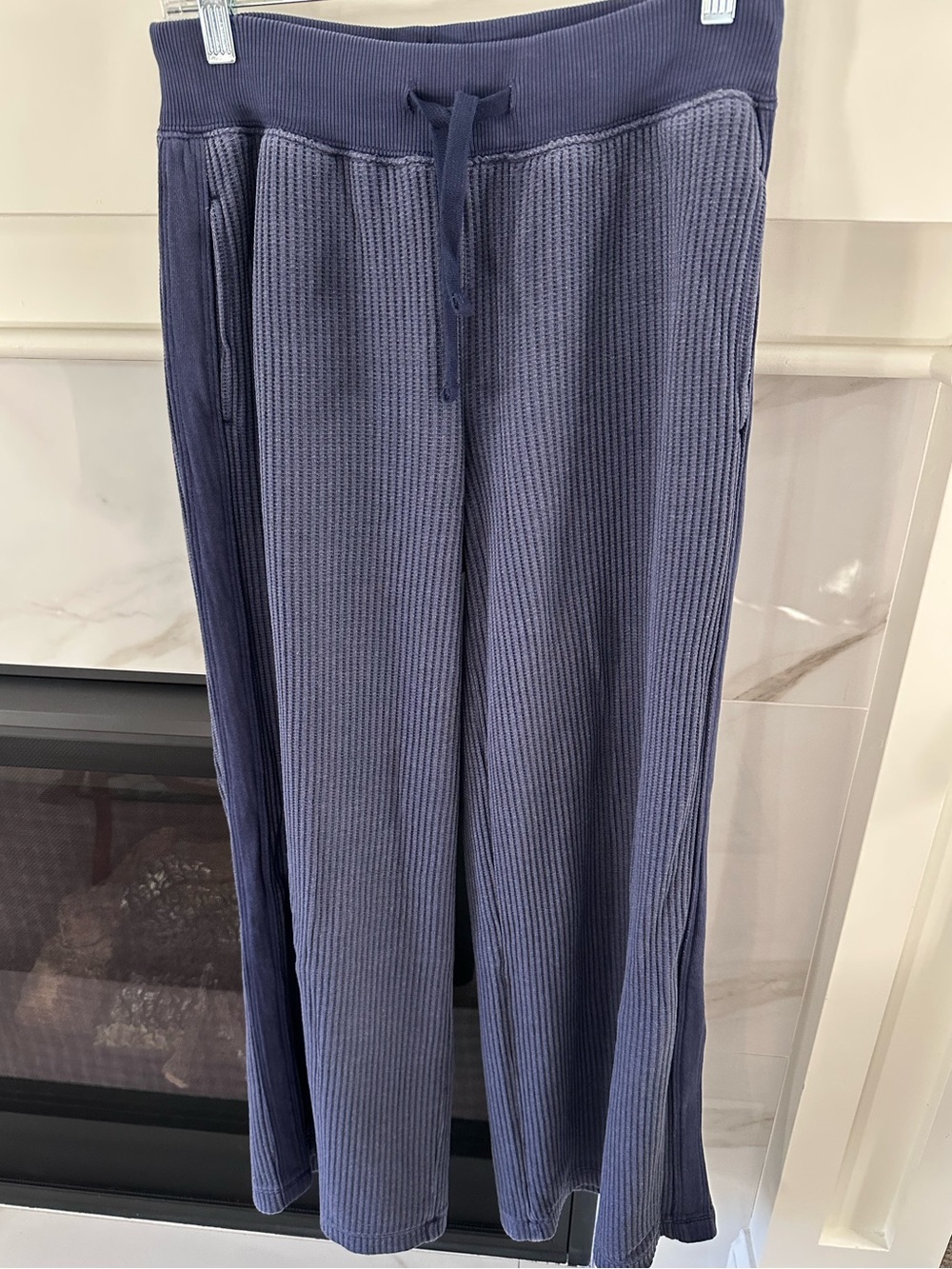 Aerie Wide Legged Waffle Pants - Size Small